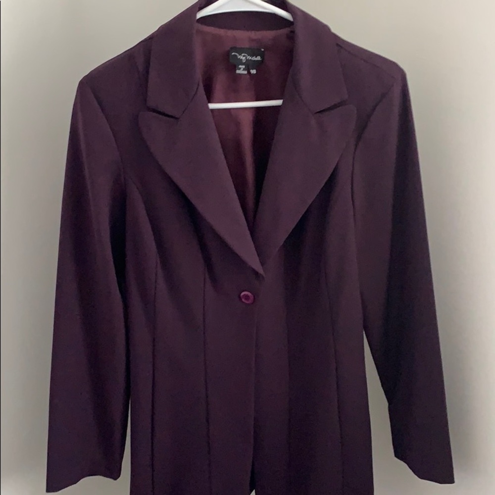 Matching professional jacket and skirt